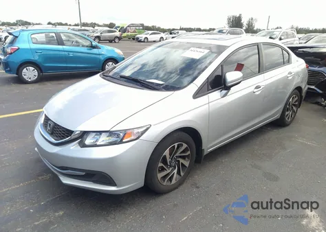 2014 Honda Civic Ex из США, поврежденный, VIN 19XFB2F8XEE060895